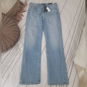 Banana Republic straight leg light wash jean